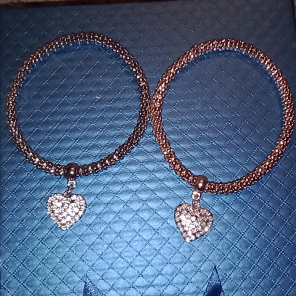 Beautiful Heart Pendant Bracelets